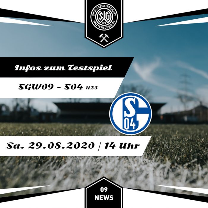 Grafik Testspiel Schalke U23